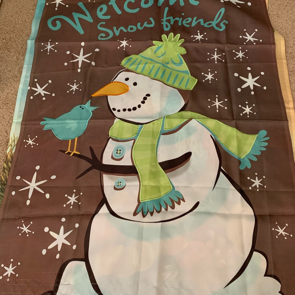 3 Front Porch Holiday Flags